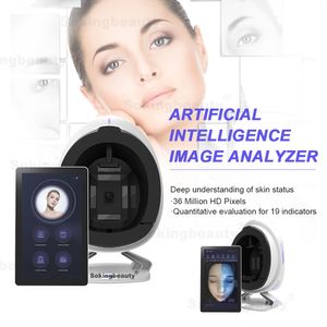 3D -hudskanner AI Intellgent Facial Analyzer Machine Portable 8 Spectral Imaging Technology Skin Analys Skönhetsenhet