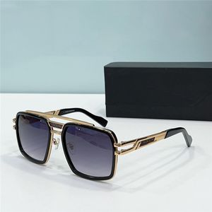 Nuovi occhiali da sole da uomo di moda 6033 montatura in acetato e metallo Occhiali da sole con protezione UV400 per esterni di fascia alta, stile di design tedesco, forma d'avanguardia