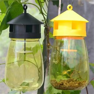 1 datorer Wasp Trap Fruit Fly Fluies Insect Bug Hanging Honey-Trap Catcher Killer No-Poison Hanging Tree Pest Control Tool