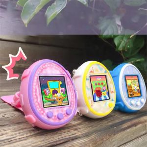 Tamagothi Electronic Pets Toys Watch for Children Kolorowy ekran USB Opłata za interaktywne wirtualne zwierzak dla dzieci Prezent na konsolę