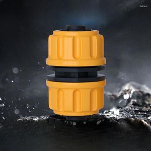 Kitchen Faucets Earth Yellow High-quality Plastic Quarter Household Car Wash PVC Water Pipe Hose Repair Joint