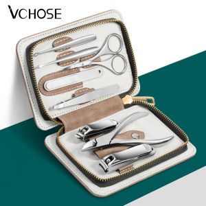 Guns Manicure Set Pedicure Sets Nail Clipper Stainless Steel Nail Cutter Tools Nail Scissors File Eyebrow and Eyelash Trimmer Kit