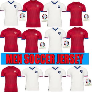 2024 2025 Sérvia Vários estilos novas camisas de futebol Armênia Macedônia do Norte Serbiea camisa de futebol Vlahovic MILIVOJEVIC MITROVIC Kostic TADIC KOLAROV