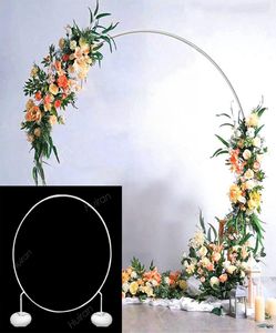 Bow of Balloon Arch Ring Diy Wreath Frame Holder Circle Ballon Column Garland Stand Baby Shower Birthday Party Wedding Decor8757182