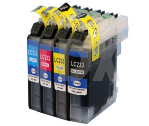 Full set of LC233 inkjet cartridge compatible for Brother MFCJ4620DW J5720DW J5320DW DCPJ4120DW printer 4447167