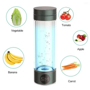 Water Bottles Drinking Bottle Portable Hydrogen Generator Rechargeable For Home Office Travel