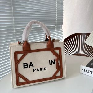 Linen Tote Bag Designer Bags Luxury Handbags Shopping Shoulder Bag Fashion Beach Canvas Bags Travel Cross Body Wallet Purses Large Capacity Totes