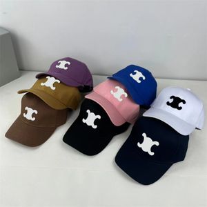 Designer Baseball Cap Womens Sticked Letter Baseball Hut Sommer lässig vielseitige Farbe Sonnenschutzhut Klassische Herren Retro Entenzunge Hut