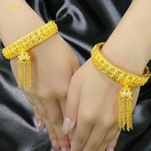 Браслет ANIID с кисточкой, кулон, Дубай, позолоченные браслеты, браслет для женщин, Ближний Восток, нигерийские свадебные роскошные арабские украшения