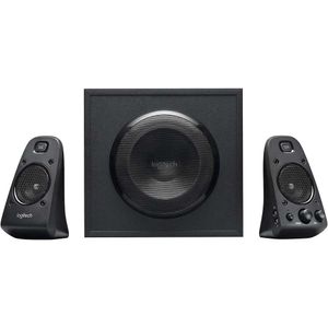 Immerse Yourself in Superior Sound Quality with Z625 Powerful THX Certified 2.1 Speaker System - Optical Input for Enhanced Audio Experience - Sleek Black Design