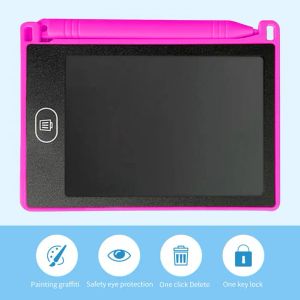 4.4Inch Kids Child LCD Drawing Board Electronic Drawing Board LCD Screen Writing Digital Graphic Drawing Tablets Handwriting Pad