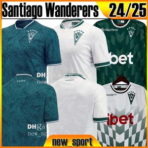 23 24 Santiago Wanderers Fußballtrikots 2023 2024 Home Away Kurzarm Herren Größe S-XXL neues Sport-Fußballtrikot