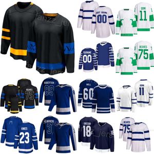 Hóquei Juventude Homens Mulher 11 Max Domi Jerseys 24/25 Alternativo 60 Joseph Woll 23 Matthew Knies 89 Nicholas Robertson 3 John Klingberg 18 Noah Gregor 75 Ryan Reaves Esporte