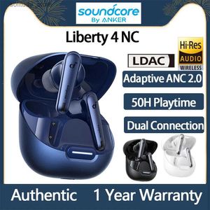 Mobiltelefonörlurar Soundcore av Anker Liberty 4 NC Wireless Noise Refering Hörlurar TWS True LDAC High Resolution Q240402