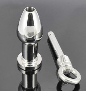 Stainless Steel Large Versatile Anal Plug Enema Removable Plugs Enema Play Dildo Sex Toy Big Butt Fetish Bdsm Product For Couple6425413
