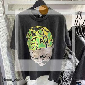 Hellstar t shirt designer t skjortor grafiska tee klädkläder hipster tvättade tyg graffiti bokstäver folie tryck vintage svart löst montering plus storlek 222