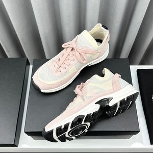 Designer Womens Dress Shoes Platforms Cut-Outs Socks Shoes Lace-Up Sports Shoes Board Shoes Summer Running Shoes Tennis Shoes Beef Suede Splicing Custom Mesh