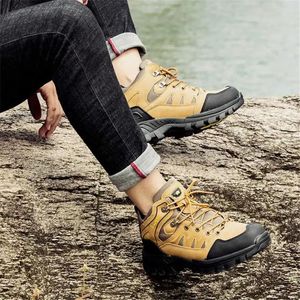 Fitness Shoes Short Barrel Grey Mountain Climbing Boy Gym Hiking Boot Man Sneakers Sport Pretty Excercise Leading Model YDX1