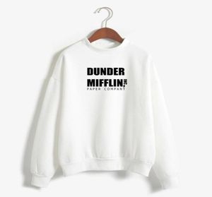 2020 Fashion The Office DUNDER MIFFLIN INC PAPER COMPANY TV SHOW Clothes Sweatshirt hoodies Men Autumn Winter Hip Hop Hooded7989955