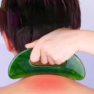 Guasha Board Resina Cera d'api Massaggiatore Raschietto Cinese Gua Sha Strumento per viso collo schiena corpo agopuntura terapia di massaggio a pressione