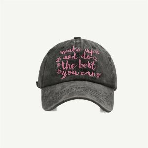 bucket hat Spring Letter Embroidery Girls Women Teen Sun Baseball Caps Hats 2024 Fashion Outdoor Shopping Casual Lady Boys Snapback Cap Hat