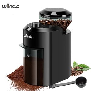 Wancle Electric Burr Coffee Grinder Alextable Burr Mill Conical Coffee Bean مع 28 إعداد طحن دقيق 220 فولت/120V 240328