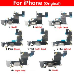 オリジナルUSB充電ポートボードIPhone 6 6G 6S 7 7G 8GG PLUS交換部品用ロゴ用Flex Cable Connector