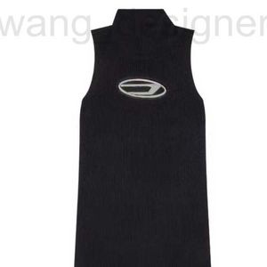 Basic & Casual Dresses designer High version DIE * Spicy Girl Metal Hollow Sexy Knitted Strap Dress for Women BGSP