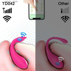 Andra hälsoskönhetsartiklar Bluetooth Controlled Vibrator for Women Clitoris Stimulator Wearable G-Spot Vibrator Love Adult Vibration Y240329