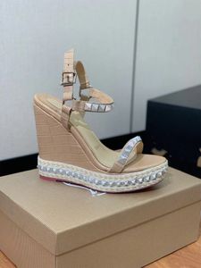 Лето топ роскошной мальфадина Zeppa Sandals Shoes Women Women Espadrilles КЛАСНЫ ТРУЖИ