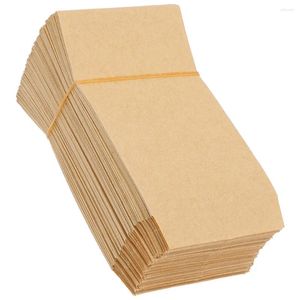 Take Out Containers 100 Pcs Storage Bag Seed Mini Treat Kraft Paper Portable Garden Breeding Pouches