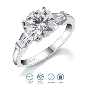 GRA Certified 1CT Ring VVS1 Lab Diamond Solitaire for Women zaręczynowy Obietnica Wedding Bejdia 240402