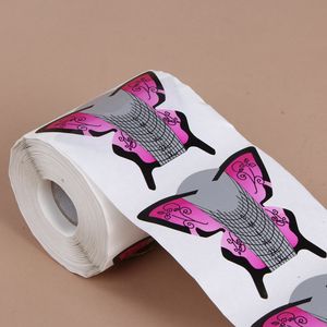 Nail Art Finger Holder Phototherapy Nail Paper Holder Butterfly Paper Holder Roll Butterfly Finger Holder 300 Pieces Roll