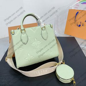 24SS Damen Luxurys Designer Tragetaschen Handtasche Blumen Umhängetasche Damenhandtaschen mit Original-Staubbeutel Abnehmbarer Schultergurt 25 cm