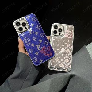 Luksusowe skórzane skrzynki telefoniczne na iPhone 15 Pro Max 14 13 Case Modna Moda Czerwone Smok Silver Flowers Fonecaza dla kobiet Shockproof Cover Shell Hot -5