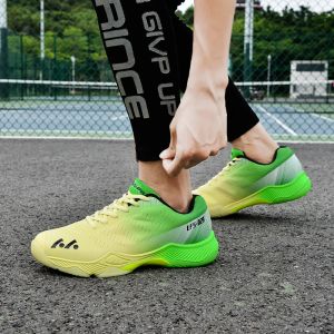 Slippers New Arrival Man Volleyball Sneakers Yellow White Gym Shoes Mens Volleyball Indoor Court Mens Shoes Wearable Men Badminton Shoe