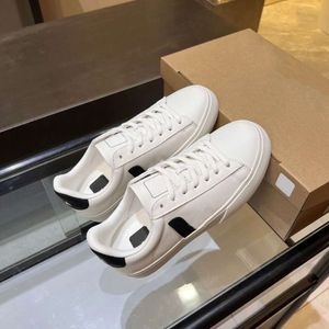 Vja French Brazil White Shoes Bred With A Small Number Of Lace Ups Versatile Lovers Classic Casual And Comfortable Sports Board