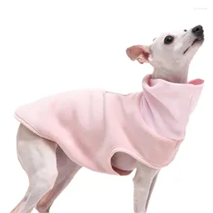 Одежда для собак, одежда для домашних животных, итальянская маленькая Lingti Whitbit, акриловая плюшевая осенне-зимняя толстовка с открытой передней частью для комфорта