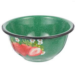 Bowls Thickened Enamel Bowl Ceramic Soup Wear Resistant Noodle Household Ramen Lunch Accessory Daily Supplies