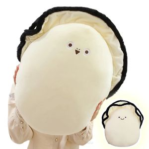 30-50 cm ostrygi ekspresja kreskówka Plush rzut poduszka super miękkie lalki wystrój domu chłopcy urodziny prezenty 240319