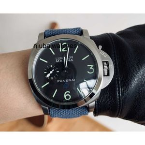 Męskie zegarki projektant mody mechaniczny Super Luminous 316L Case ze stali nierdzewnej 44 mm atmosferyczny styl zegarek na rękę