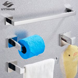 Зубная щетка оборудование для ванной комнаты хромированная халат крюк для полотенец.