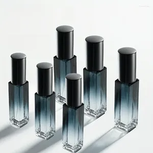 収納ボトル6PCS 5ML 10ml香水アトマイザーファインミストスプレーボトル空の補充可能なメイクアップコンテナポータブルトラベルエッセンシャル