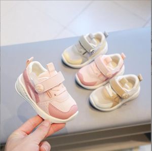 Baby casual skor småbarn sneakers spädbarn nyfödda utomhus första vandrare andningsbara antislip baby pojke tjej sportskor