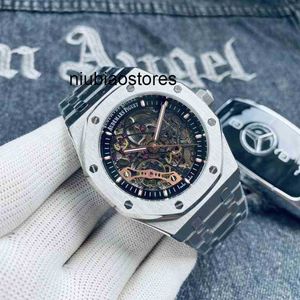 Mens Automatic Mechanical Watch Fashion Design Pasp Stal Stael Trend Domineering Domineeric