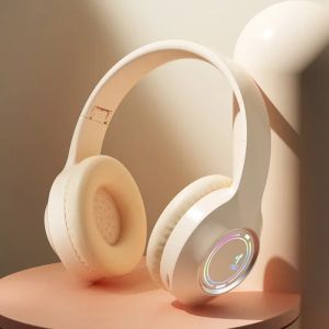 Kulaklıklar M3 Kablosuz Bluetooth kulaklıklar LED Headmounted Bluetooth Kulaklık Katlanabilir Stereo Ses Spor Kulağı Mikro Destekler TF