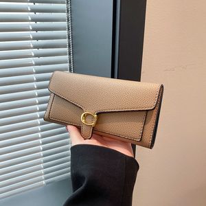 2024 Högkvalitativ plånbok Purse Designer Wallet Women Luxury Flap Coin Purses Cardholder Wallet Designer Woman Handbags Mens Purse