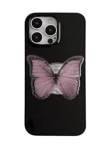 Butterfly iPhone 15 Promax Apple 14 Pro Handyhülle 11 Dark Wind Plus Stand 13 Sweet Cool 12 Promax Komplettpaket Soft Case Tide
