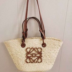 New straw woven crossbody dinner leisure beach womens bag large capacity