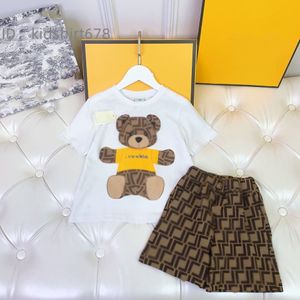 Heiße Kleidungssets, Designer-T-Shirt-Shorts für Jungen und Mädchen, Kindermarke, Designerkleidung für Kinder